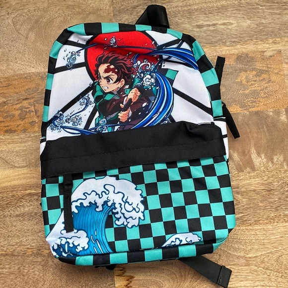 Childrens Demon Slayer Tanjiro BackPack - Picture 1 of 6